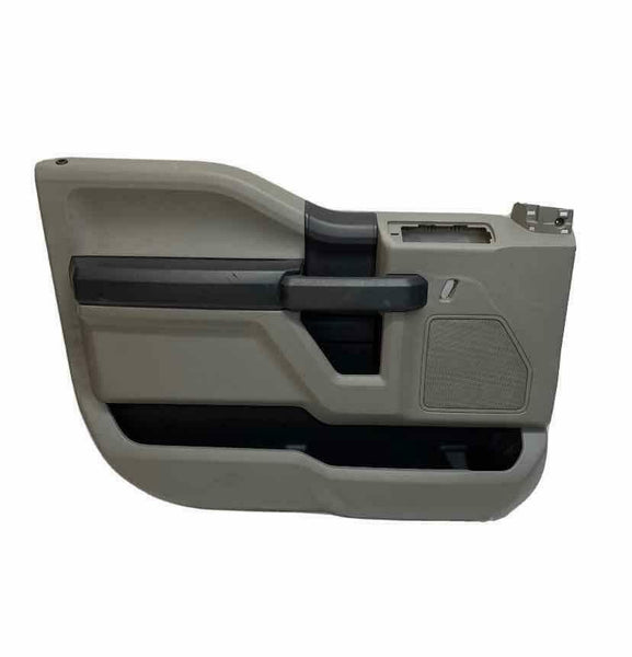 2018 2020 FORD F150 FRONT DRIVER SIDE DOOR TRIM PANEL GRAY ASSY OEM FL3Z1823943CA