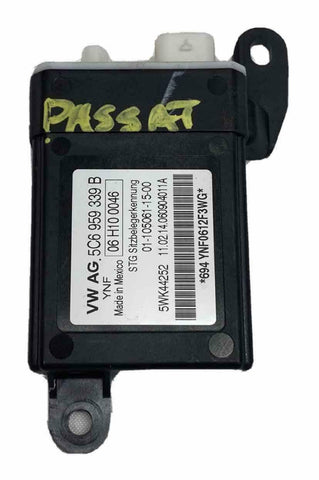 2014 VOLKSWAGEN PASSAT FRONT SRS OCCUPANT DETECTION CONTROL MODULE OEM 5C6959339B