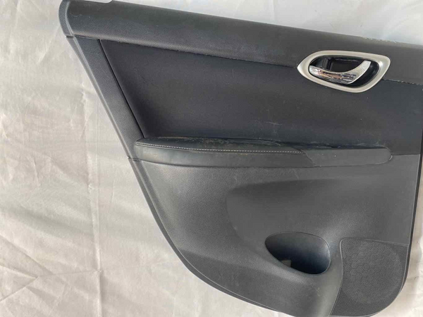 16 19 NISSAN SENTRA REAR RIGHT INNER DOOR TRIMP PANEL OEM CLOTH 829014AF0D