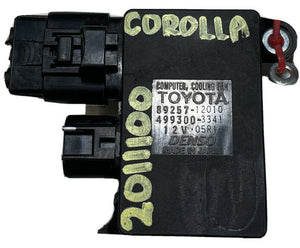 2009 2018 TOYOTA COROLLA COOLING FAN CONTROL MODULE OEM 8925712010