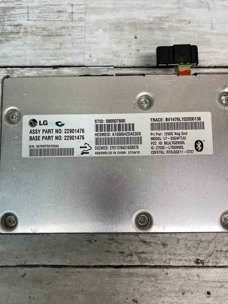 2012 2016 CHEVROLET IMPALA COMMUNICATION ONSTAR CONTROL MODULE 22901476