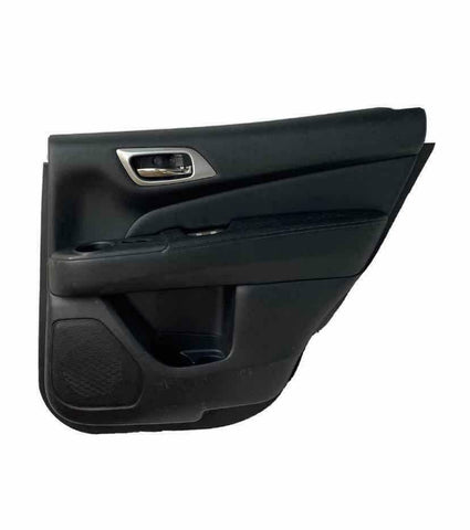 2014 2019 NISSAN PATHFINDER PAINEL DE ACABAMENTO DA PORTA TRASEIRA DIREITA PRETO ASSY 829A03KS1A