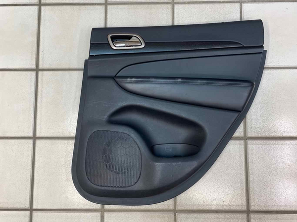 Moldura de panel de puerta para Jeep Grand Cherokee 14 17, parte trasera derecha, OEM, negro 5ZK90DX9AA