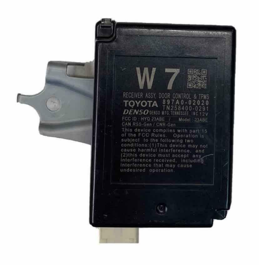 2020 TOYOTA COROLLA TPMS & DOOR CONTROL UNIT MODULE OEM 897A002020