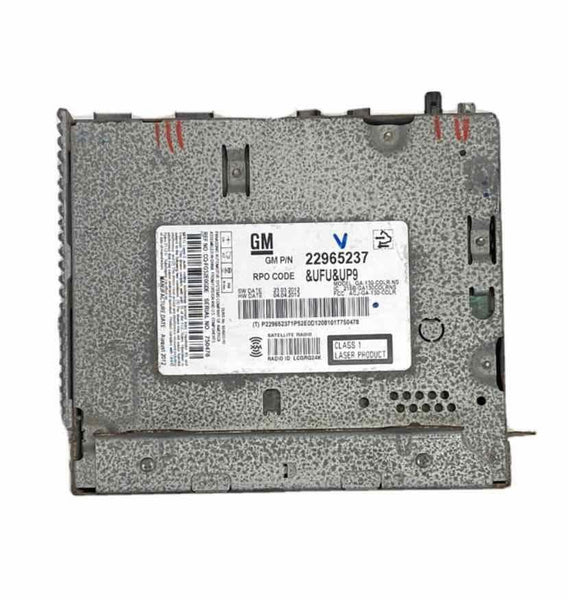 2013 CHEVROLET CRUZE CONJUNTO DE RECEPTOR DE RÁDIO OEM 22965237