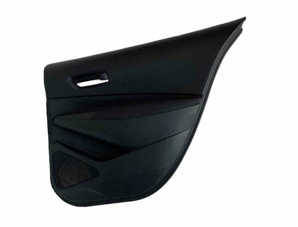 2020 2021 TOYOTA COROLLA REAR PASSENGER SIDE DOOR TRIM PANEL BLACK OEM 6763002W70C9