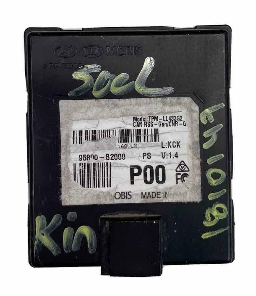 Kia Soul tire pressure monitor 14 16 tpms control unit module OEM 95800B2000