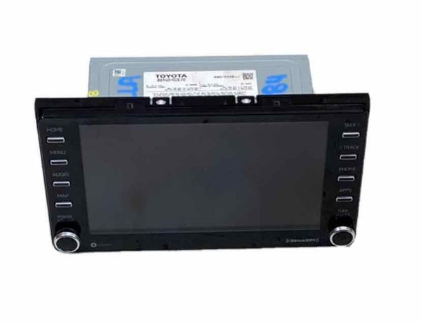 Toyota Corolla rádio AM FM 2021 tela de exibição e receptor sedan OEM 8614002E70