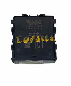 2021 TOYOTA COROLLA WINDSHIELD WASHER WIPER CONTROL MODULE ASSY OEM 8594012230