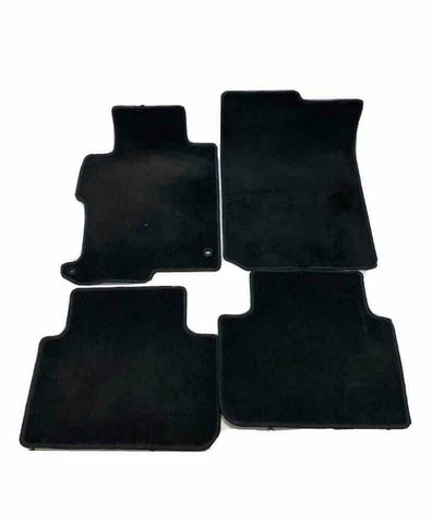 2014 2019 HONDA ACCORD COMPLETE SET OF FLOOR MATS ASSY BLACK OEM