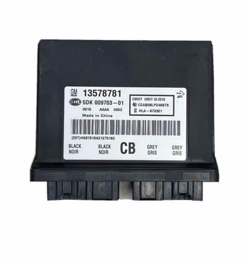 2013 CHEVY CRUZE THEFT-LOCKING CONTROL MODULE UNIT OEM 13578781