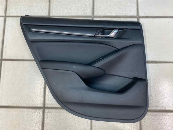 Honda Accord door panel trim 18 21 rear left side black assy OEM 83750TVAA21ZA