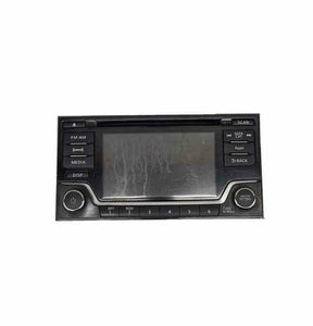 2016 NISSAN SENTRA RADIO RECEIVER 5.0" DISPLAY SCREEN ASSY OEM 281854AF1A