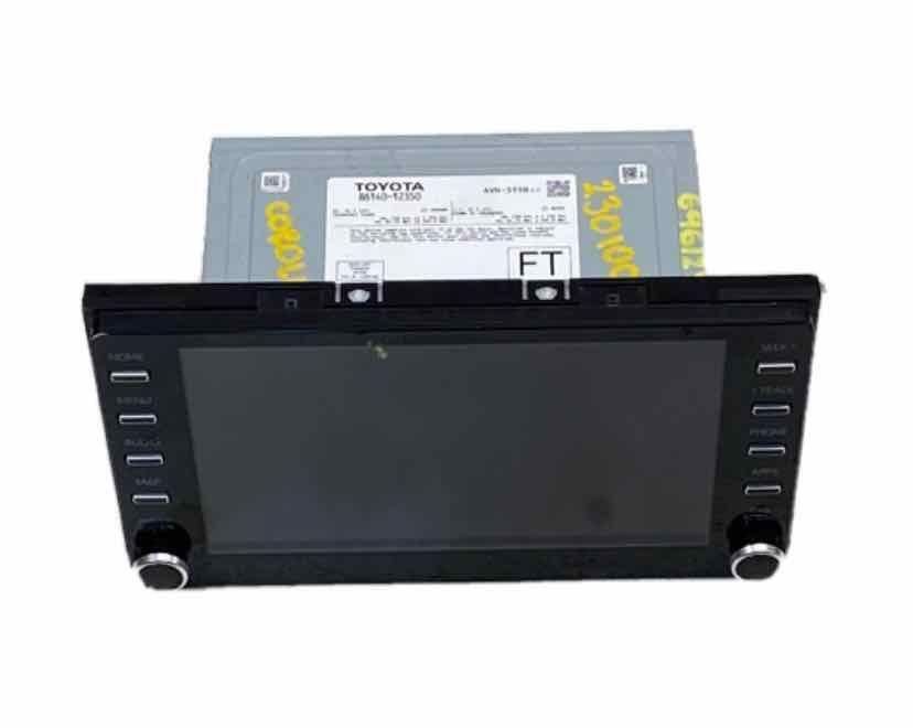 Radio AM/FM 20" para Toyota Corolla con pantalla y receptor, conjunto completo OEM 8614012350