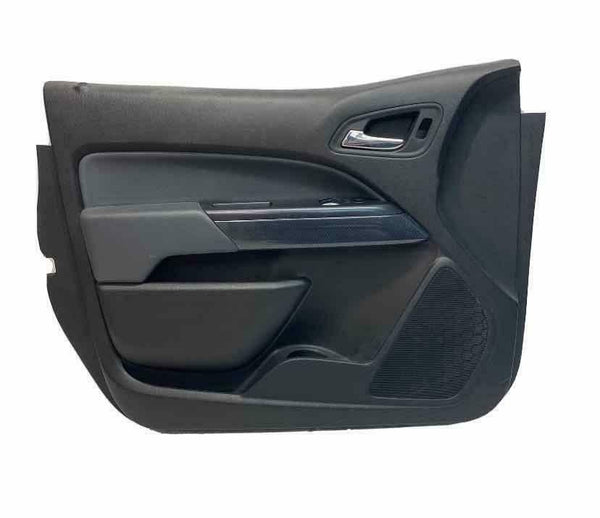 2015-2021 CHEVY COLORADO PANEL DE MOLDURA DE PUERTA DELANTERA IZQUIERDA DEL LADO DEL CONDUCTOR NEGRO 84848446