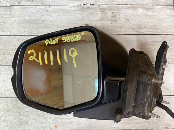 19 22 HONDA PILOT LH EX-L LEFT DOOR MIRROR GRAY NH797M OEM 76250TG7A71