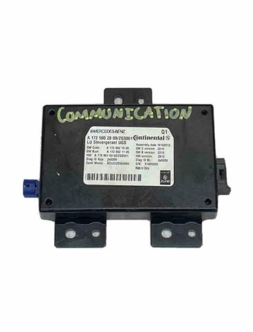 2013 2015 MERCEDES C250 COMMUNICATION CONTROL MODULE OEM 1729002809