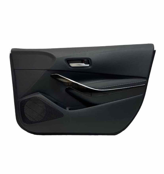 21 TOYOTA COROLLA PANEL DE MOLDURA DE PUERTA INTERIOR DELANTERA DERECHA CUERO NEGRO 6761012U10C1