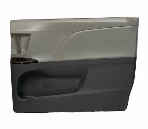 2014 2016 TOYOTA SIENNA PANEL DE MOLDURA DE PUERTA TRASERA DERECHA GRIS ASSY OEM 6706308220