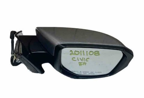 2016 2017 HONDA CIVIC DOOR MIRROR RIGHT SIDE NH830 SILVER OEM 76208TBAA02ZA