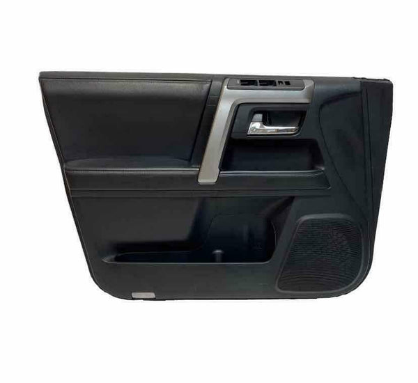 2014 2020 TOYOTA 4RUNNER FRONT DRIVER SIDE DOOR TRIM PANEL BLACK ASSY 6762035C61C0