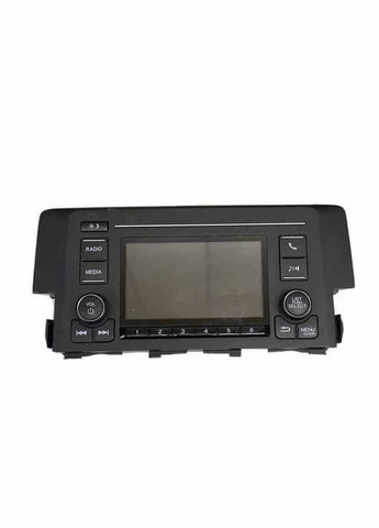 2016 2017 HONDA CIVIC SEDÁN LX RADIO PANTALLA Y RECEPTOR CONJUNTO OEM 39100TBAA11