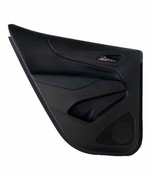 Moldura de panel de puerta trasera izquierda negra para Chevy Equinox (2018 a 2022) OEM 84441382