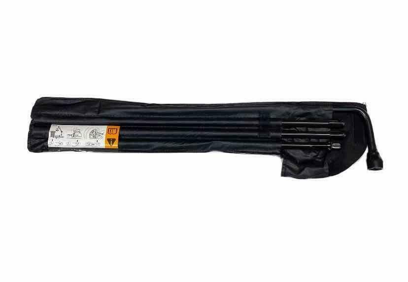 2019 CHEVROLET COLORADO SPARE TIRE TOOLS MECHANISM ASSY OEM 84246505