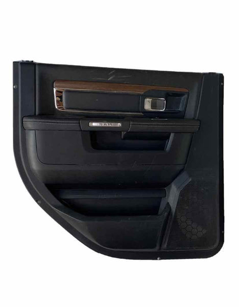 Moldura de panel de puerta de Dodge Ram 13 a 21, cabina doble, parte trasera izquierda, negra, OEM 1VE131X9AB