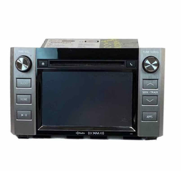 2014 2015 TOYOTA TUNDRA RÁDIO TELA DE EXIBIÇÃO E RECEPTOR 861400C040 57070 na face rdo