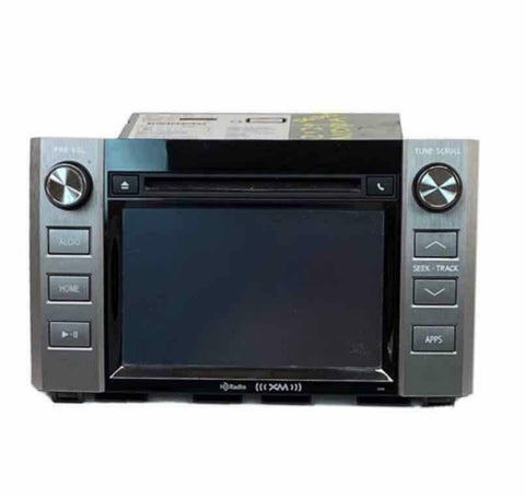 2014 2015 TOYOTA TUNDRA RÁDIO TELA DE EXIBIÇÃO E RECEPTOR 861400C040 57070 na face rdo