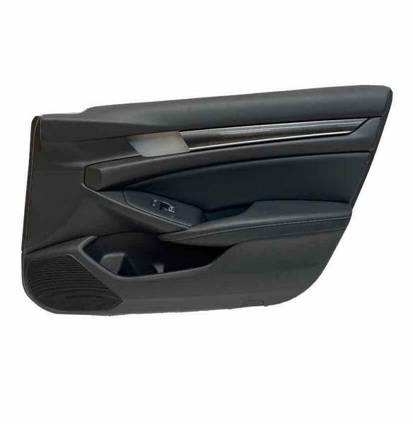 2018 HONDA ACCORD SPORT FRONT PASSENGER SIDE DOOR TRIM PANEL BLACK 83503TVAA03ZD