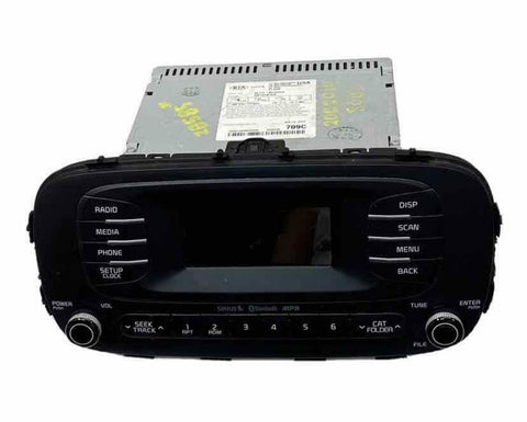 2014 2016 KIA SOUL RECEPTOR DE RÁDIO SEM NAVEGAÇÃO MERCADO DOS EUA OEM 96170B2090CA