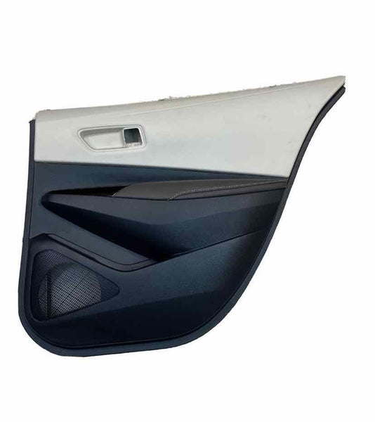 20 TOYOTA COROLLA XLE PANEL DE MOLDURA DE PUERTA TRASERA DERECHA DE CUERO MARRÓN 6763002W80C5