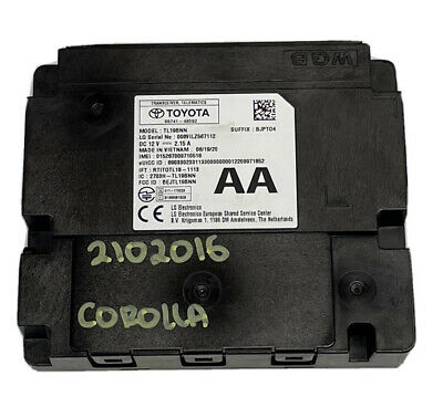 2020 2021 TOYOTA COROLLA TELEMATICS TRANSCEIVER CONTROL MODULE ASSY OEM 8674148092